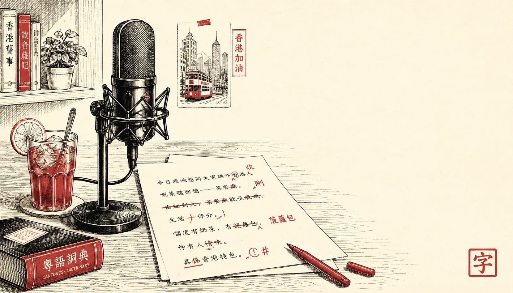 廣東話轉書面語教學:用 Claude 執靚 podcast transcript(保留個人口吻)