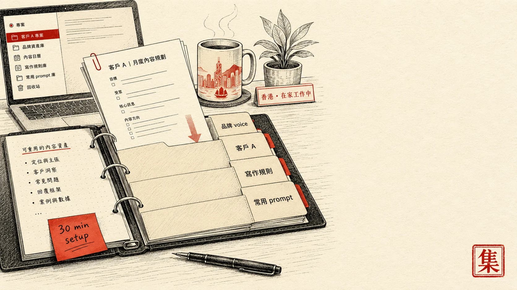 Claude Projects 入門:30 分鐘整好第一個 project,慳每日重複貼 prompt