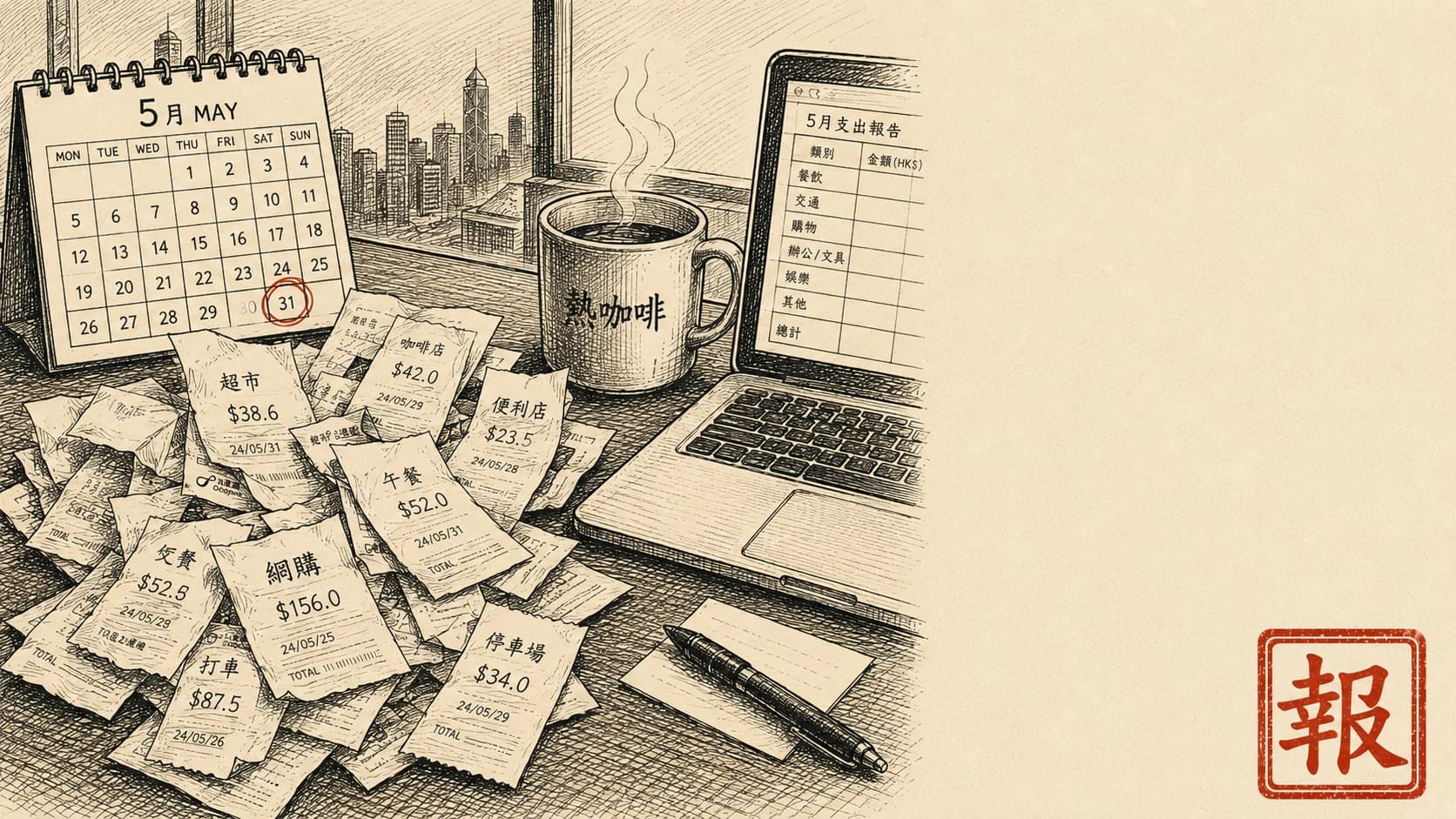 Claude Cowork 自動化開支報告:每月底慳一個鐘(HK 打工仔版)